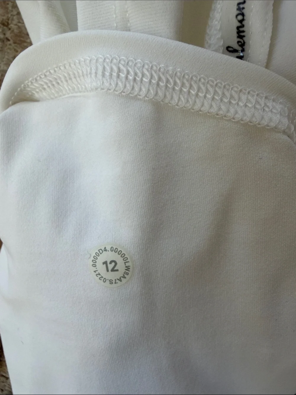 Lululemon Play off the pleats White Athletic Skirt skort